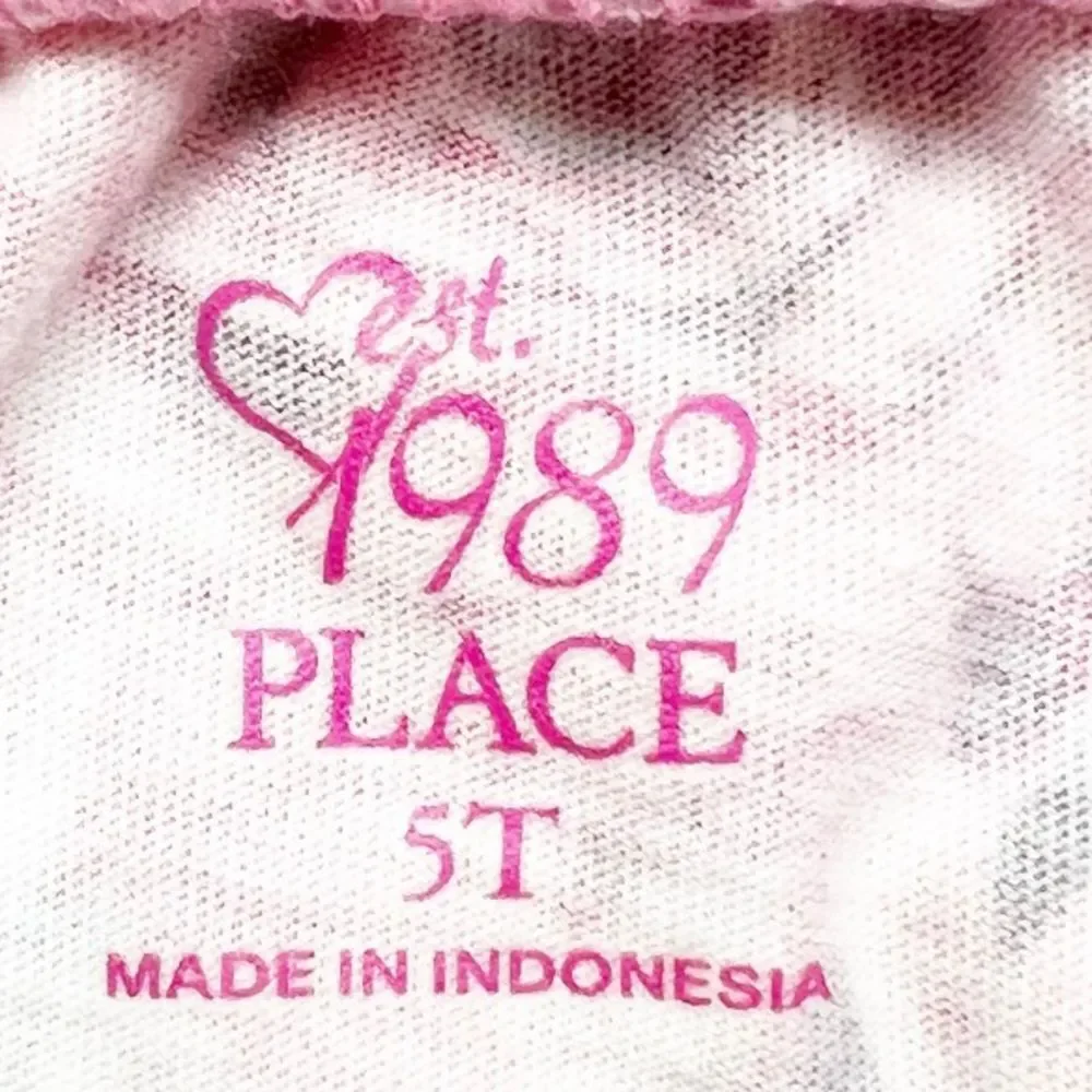 Children’s Place Girls Kids Sleeveless Floral Pink Tank Romper. 5. 5T.